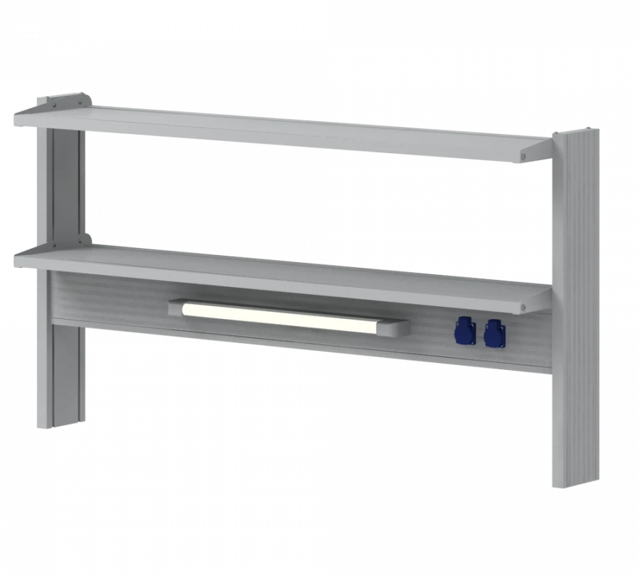 Heavy-Duty Wall-Mounted Shelving Unit 1800 TSP