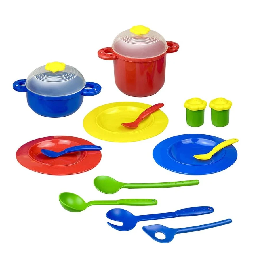 Bright Children's Dish Set "I Can Do It!" (16 Pieces)