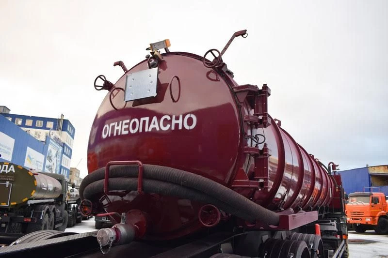 Tank Semi-Trailer for Transporting Technological Liquids, UZST 9179-0000110