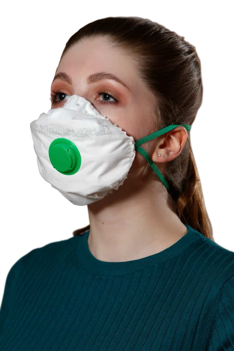 Filtering Half Mask for Aerosol Protection "Lepestok-40 SB Cl" FFP2 R D