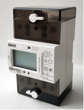 Single-Phase Energy Meter SM409 for Active and Reactive Energy Measurement