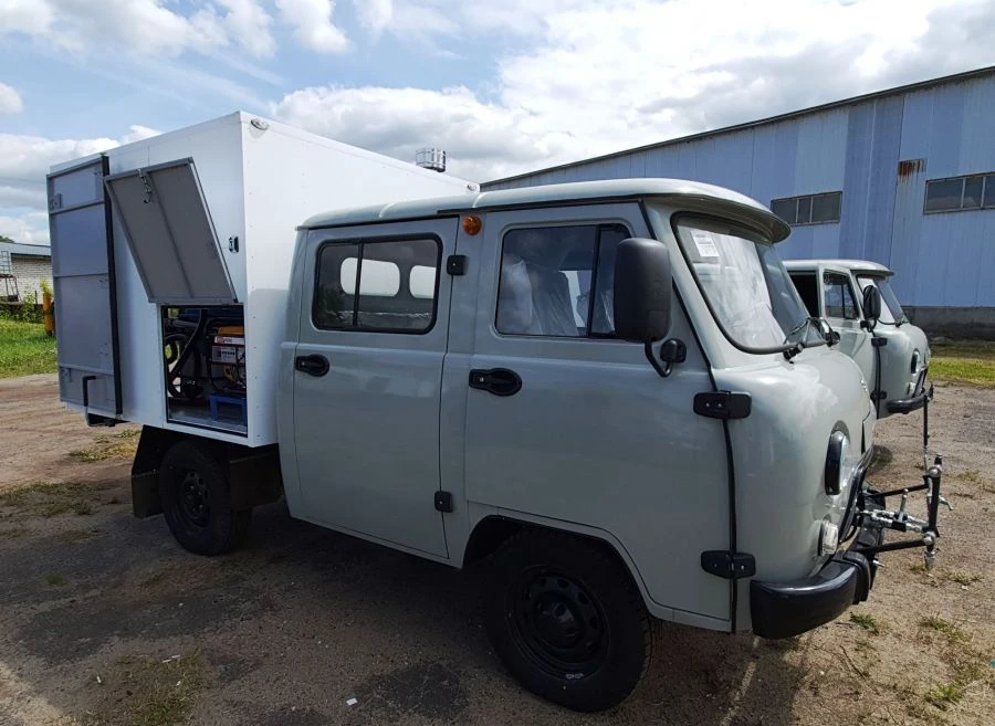 Mobile Veterinary Disinfection Unit on UAZ-390945 3917UW