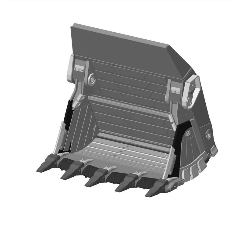 ZX-850 Front Discharge Bucket 4m3 for Excavators