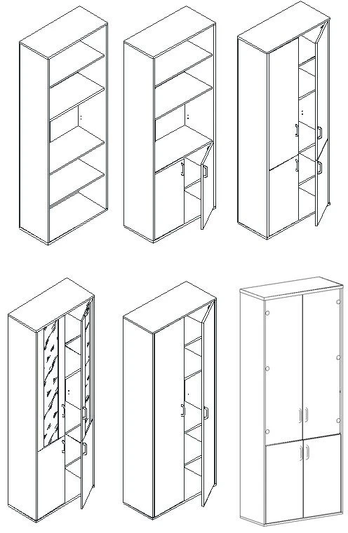 Document Storage Cabinet - Versatile Office Solution