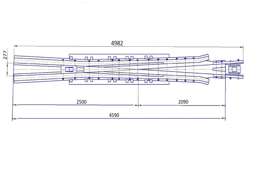 R65 Type Crosspiece for Switches Project 2434.00.000