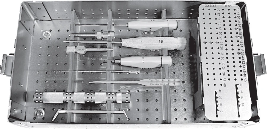 Tool Sterilization and Storage Container, Art. 550.000