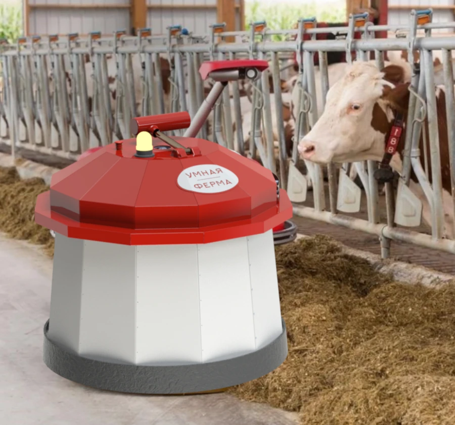 Smart Farm Feed Alignment Robot