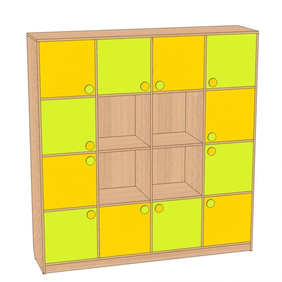 Children's Toy Organizer "Rubik's Cube" SI-KR16-F3