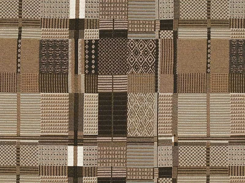 Upholstery Jacquard Fabric with Trademark "UUU" - Art. 363000