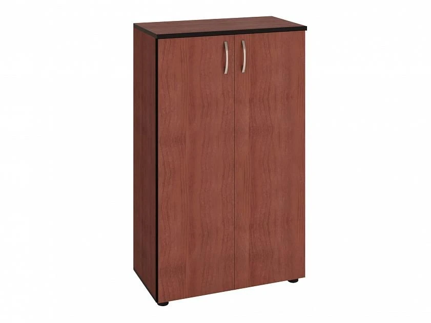 Modular Office Cabinet with Doors, 3 Sections, Ruby 41