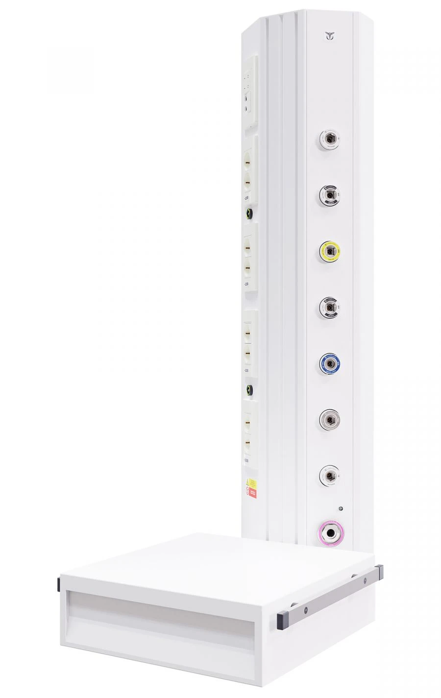 Vertical Medical Wall Console Caduceus CS07