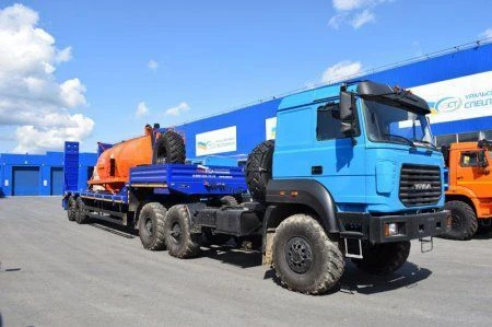 Heavy-Duty Trailer with Expandable Frame, UZST 9275-0000042