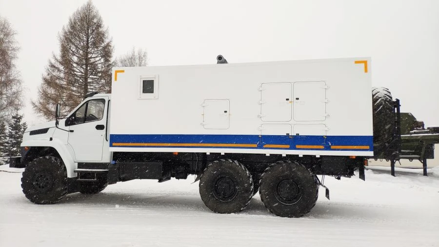 Mobile Laboratory Vehicle Model 574034 on Ural-5557 Chassis
