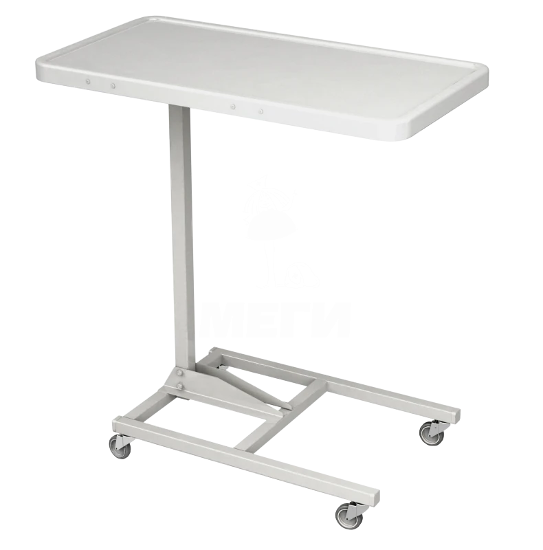 Medical Bedside Table with Wheels, Model MSK-3511