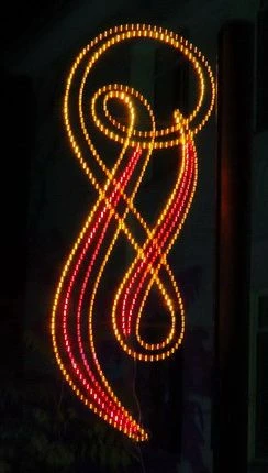 LED Decorative Light Panel "Autograph" - Outdoor Decorative Fixture