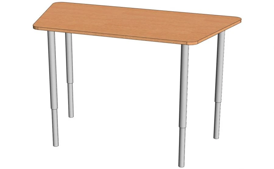 Children's Table with Adjustable Legs - Model SDT