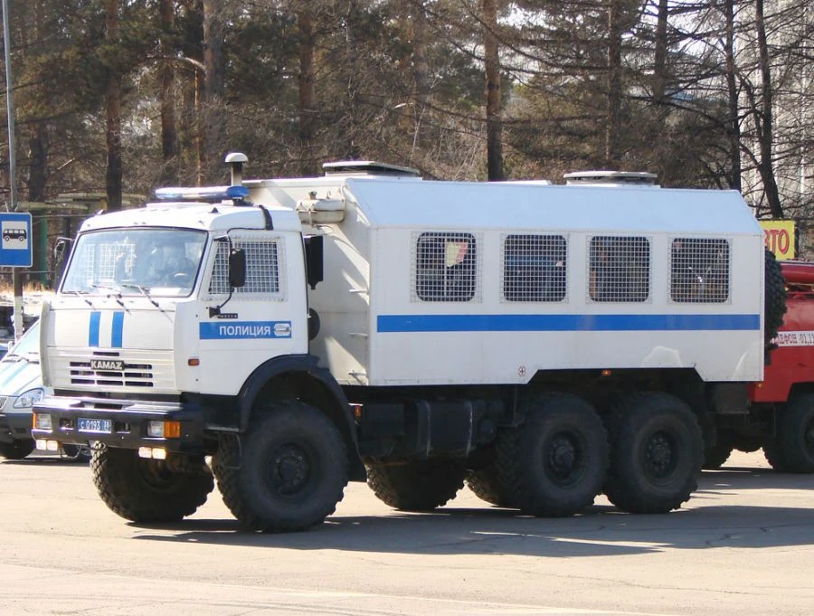 Средства транспортные для аварийно-спасательных служб и полиции типа 67066, модификации 67066Z на базе шасси КАМАЗ-65115-37