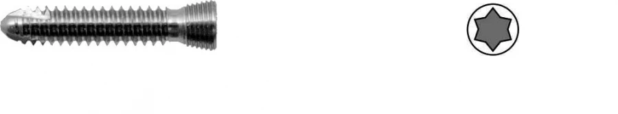 Locking Screws Ø 2.4 mm for Bone Fixation, 6-40 mm, Article 403.5XX