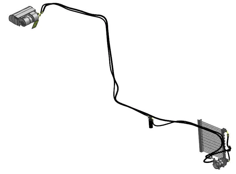 August 23BS-680 Air Conditioner for Don-680 Harvester