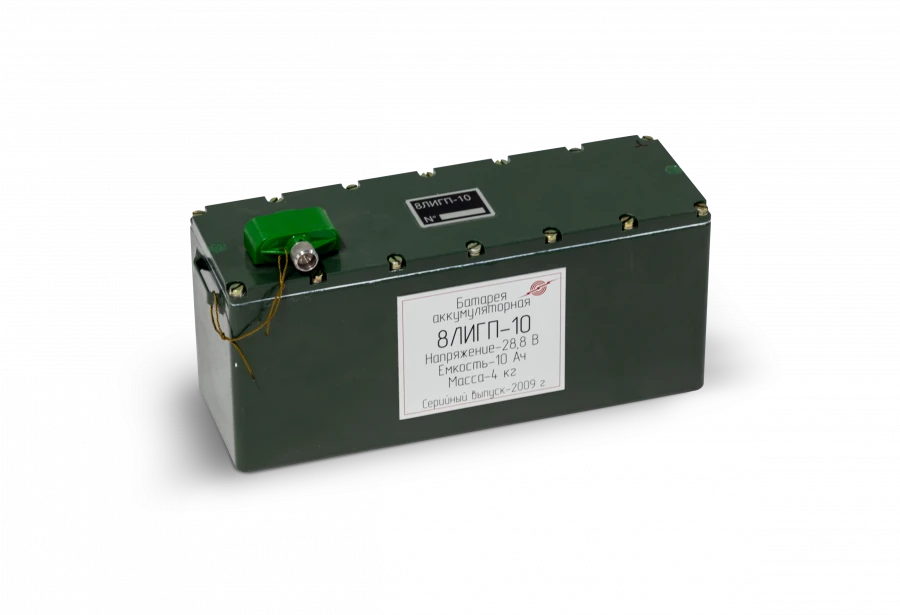 Lithium-Ion Battery 8ЛИГП-10 for Various Applications
