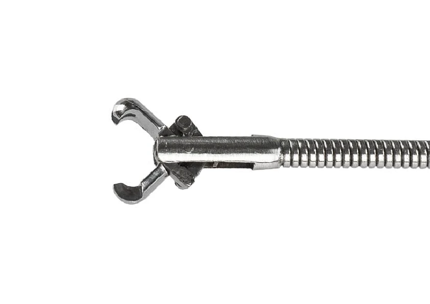 Rat Tooth Grasping Forceps with Extended Jaws for Flexible Endoscopes Ø 2.0 Length 1200 mm