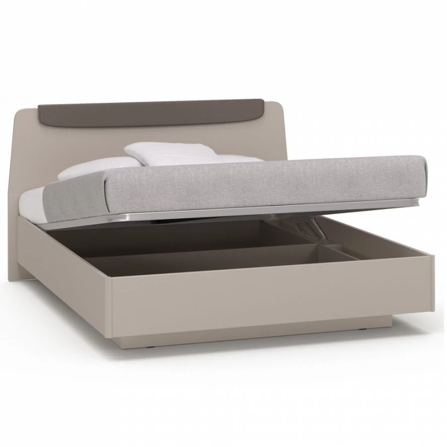 SOHO AR7-01.DS 1.5-Sized Bed with Slatted Base (1400mm) Cayenne 6