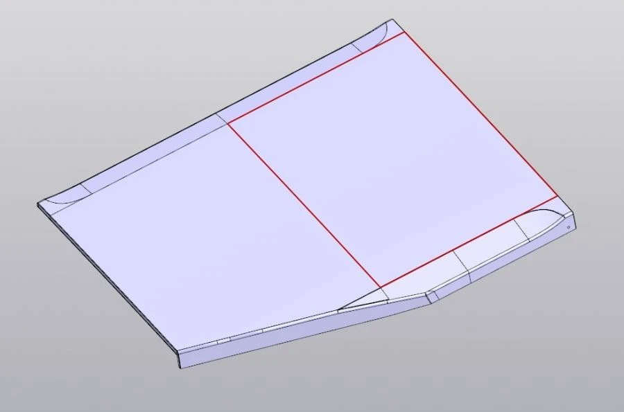 Right Lower Side Panel Cover 320455-04-5401234-10