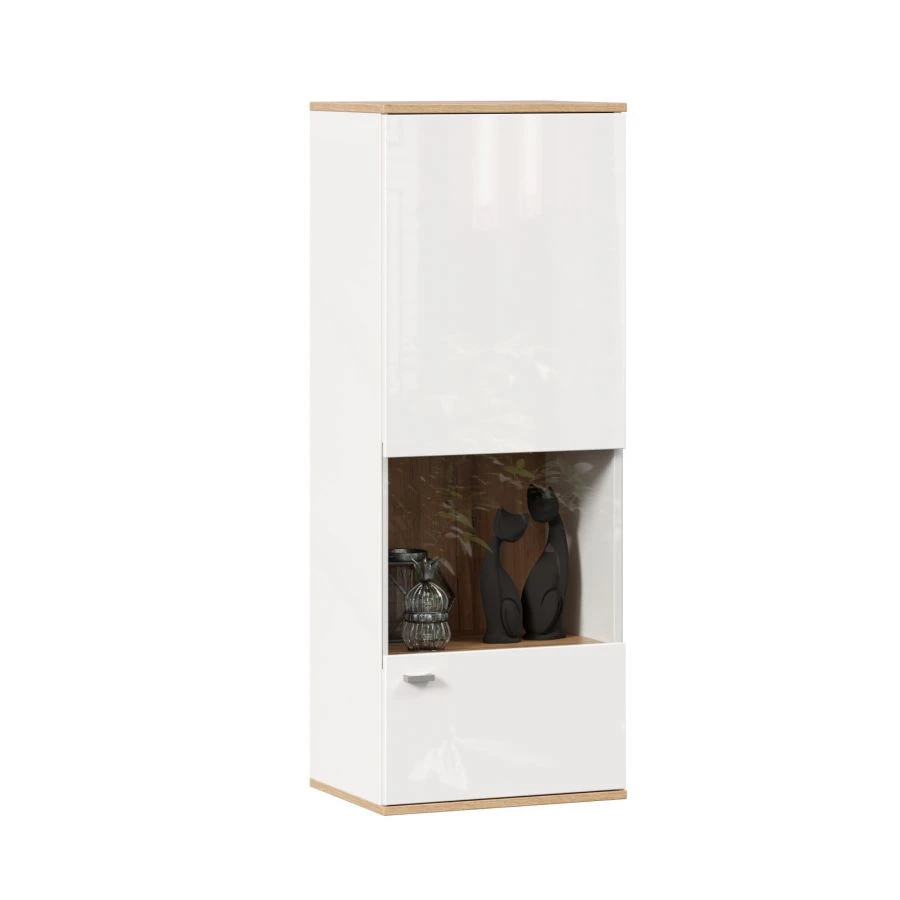 Right Wall-Mounted Cabinet (Golden Oak/White) - Fiji LD.659120.000