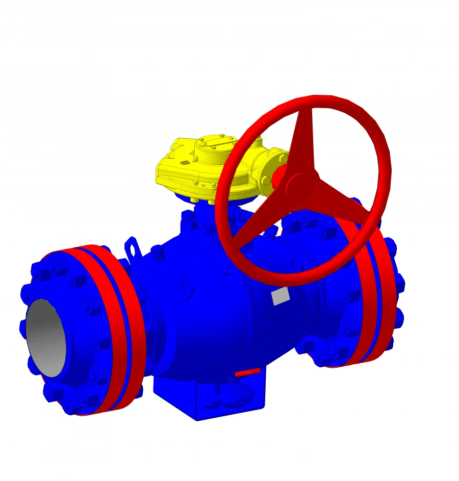 DN200 PN16 Ball Valve for Aggressive and Non-Aggressive Fluids