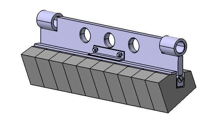 Corner Body Armor Plate Set for Coal Mill Protection