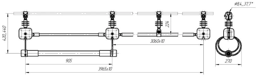 Wire Light Marker SMP VL-1-110-2