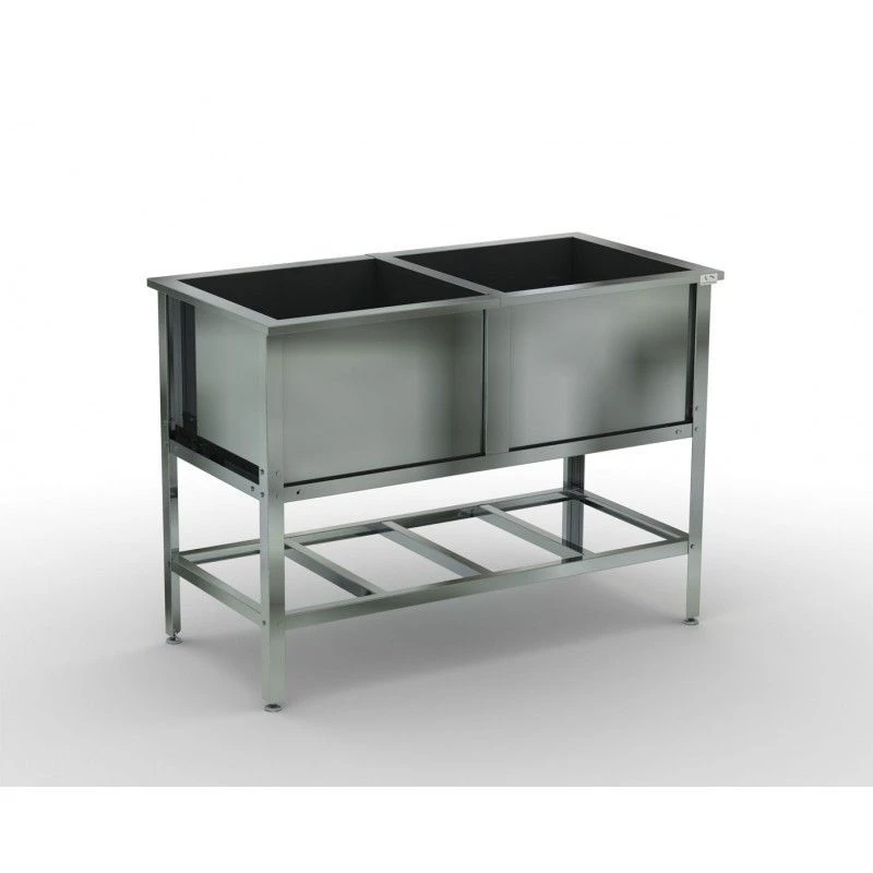 Two-Compartment Bathtub 1000x500x870 mm