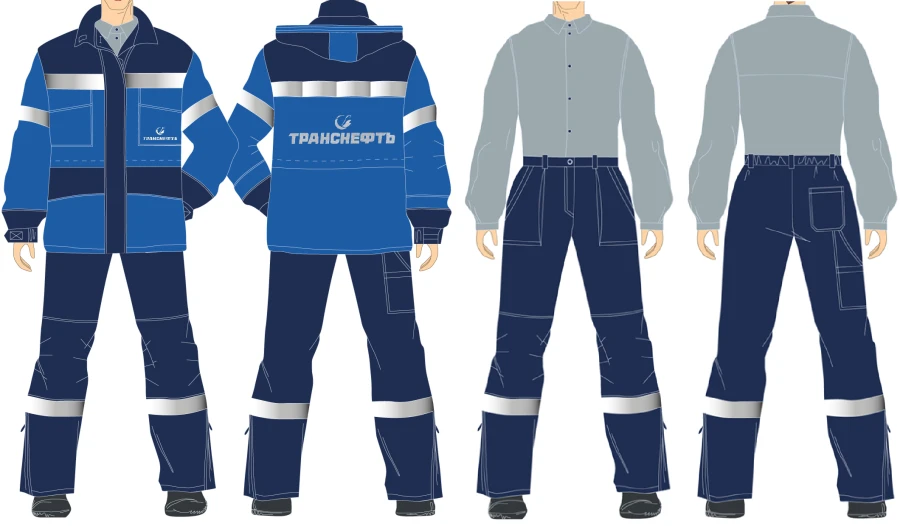 Women's Protective Workwear for Transneft Employees (Jacket and Pants)