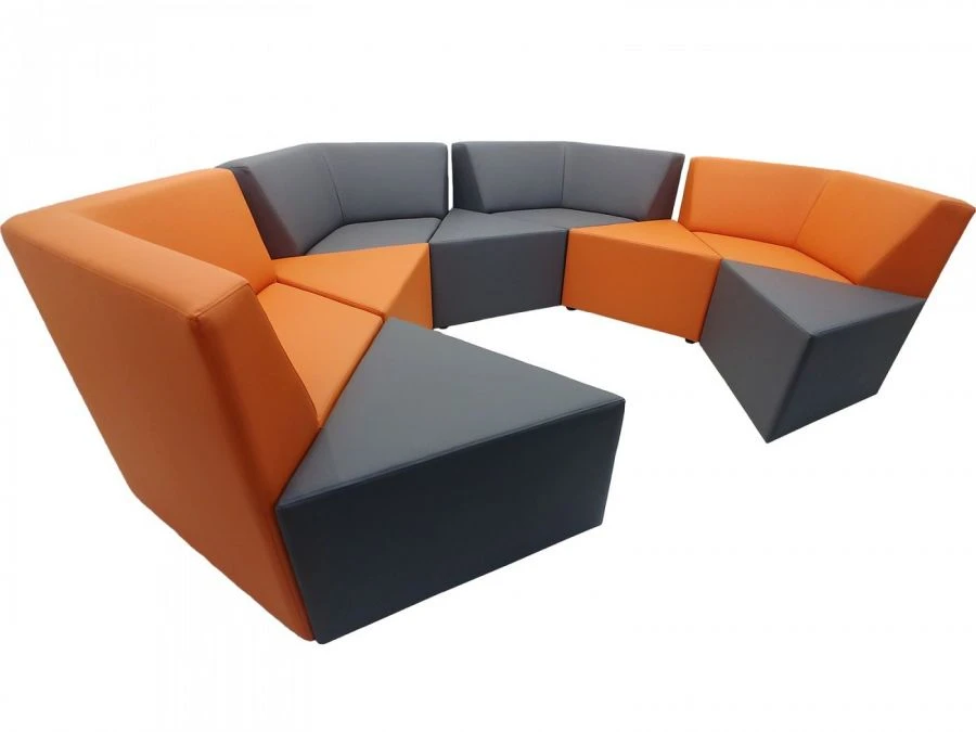 Modular Sofa with Wooden Frame - Dragan