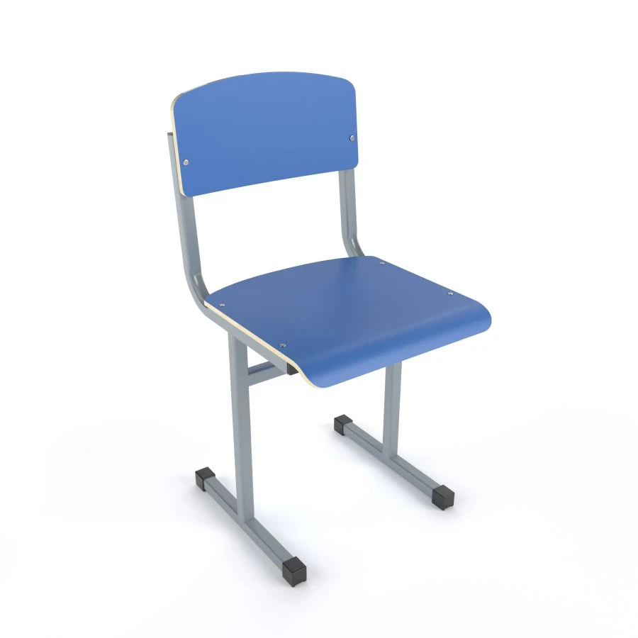 Student Chair with Plywood Seat and Backrest