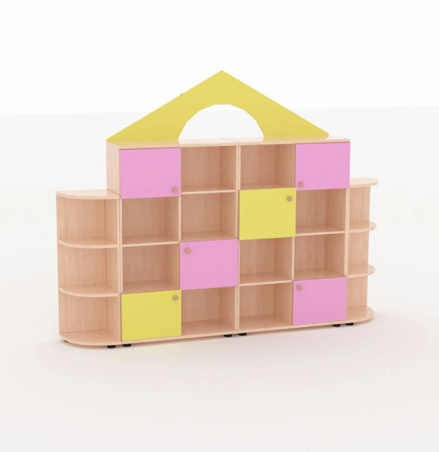 Fortress Play Wall - 4 Sections, Durable Material