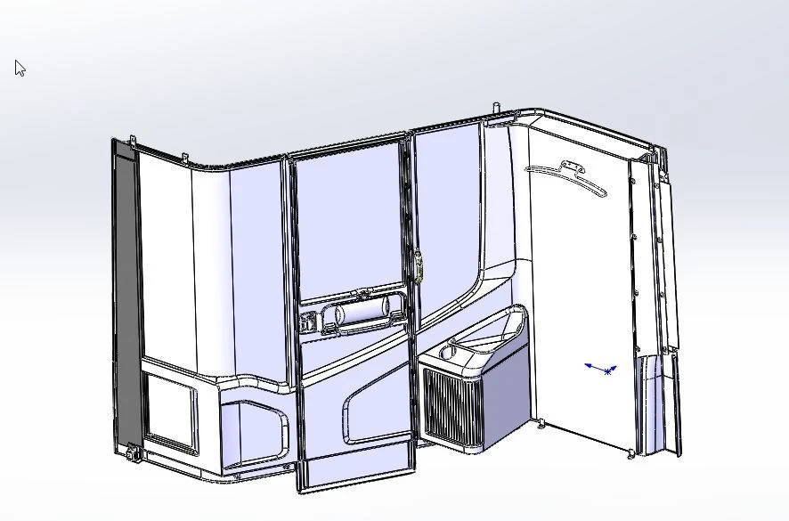 Driver Partition Assembly 5299230-7800000-50