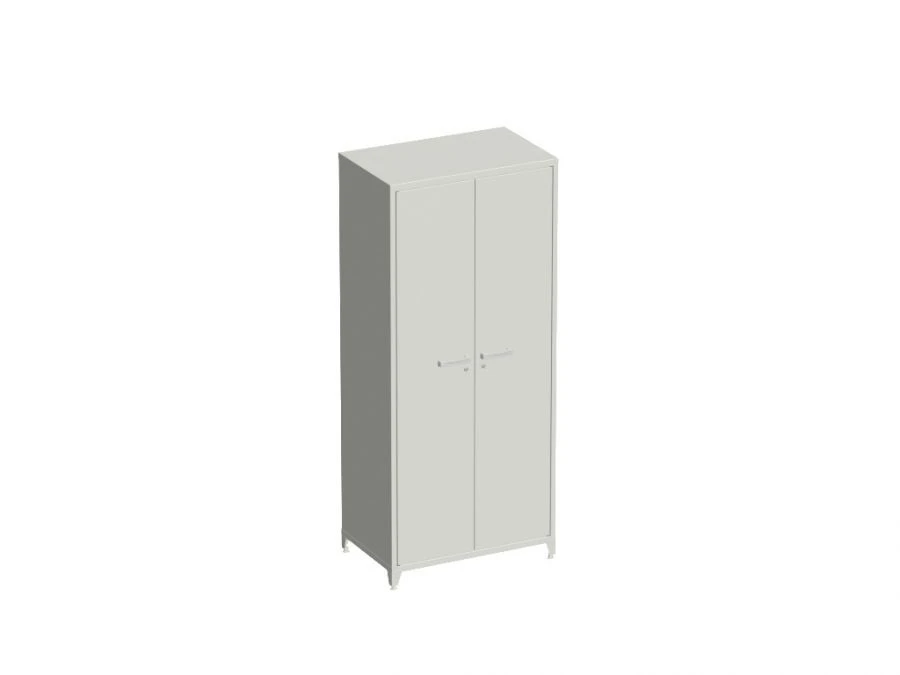 Metal Clothing Cabinet for Storage - Model SHO-M