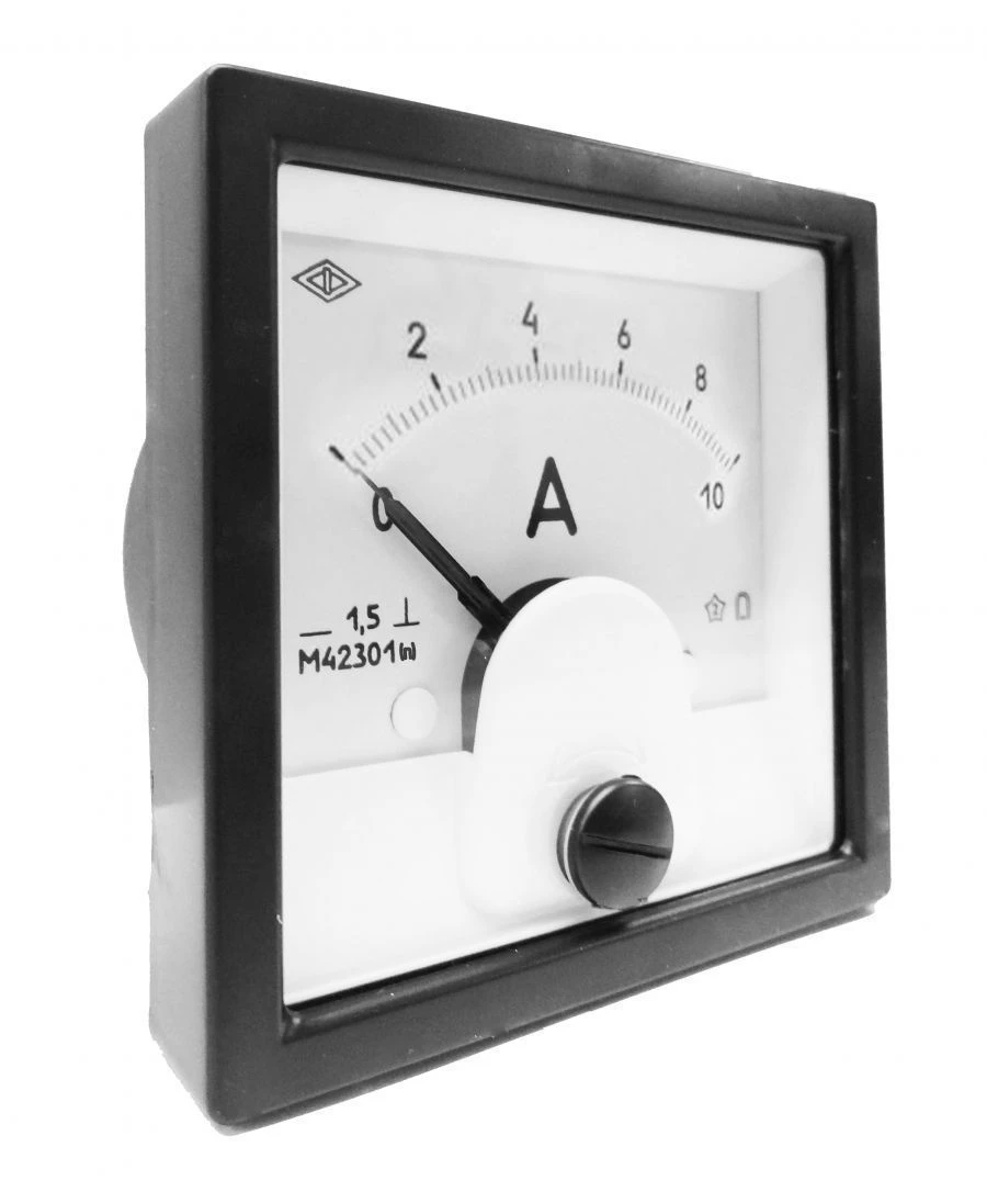 Microamperemeter, Milliammeter, Ampermeter, and Voltmeter Panel Model M42301(p)