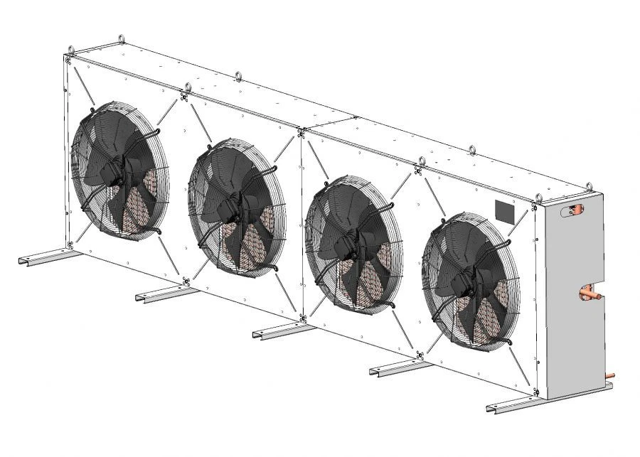 EC63-14C-FD370 4-Fan Air-Cooled Condenser