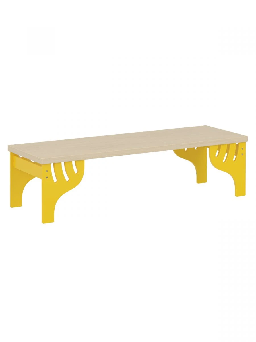 Universal Yellow Changing Room Bench