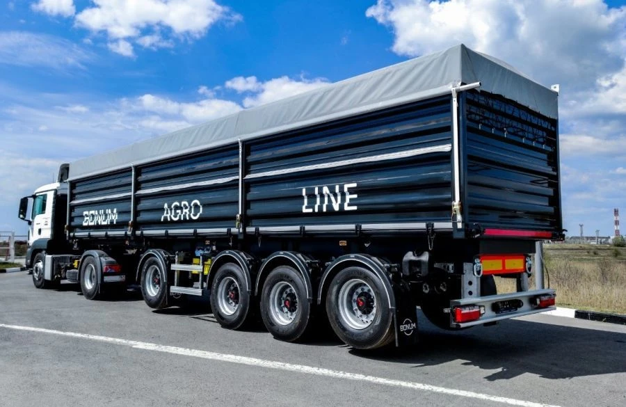 Special Grain Transport Semi-Trailer BONUM 914294 (Modification 914294-02)