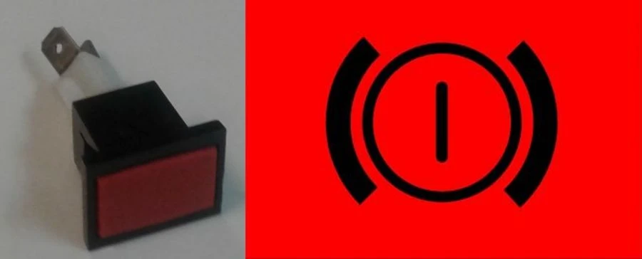 Warning Lamp for Air Pressure Monitoring in Front Brakes 2202.3803-01A
