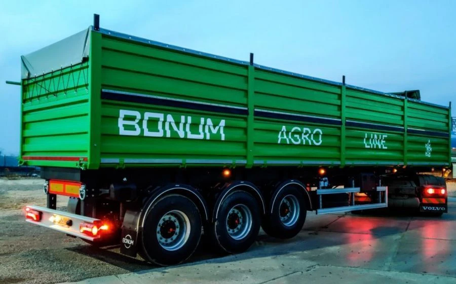 BONUM 914296 Semi-Trailer for Bulk Transport