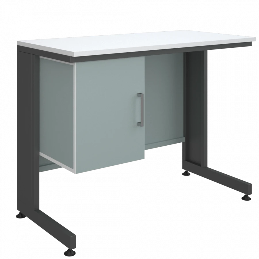 High Laboratory Table with Cabinet Type 1