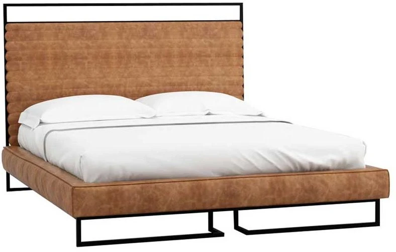 Metal Frame Bed with Profile Tube Construction