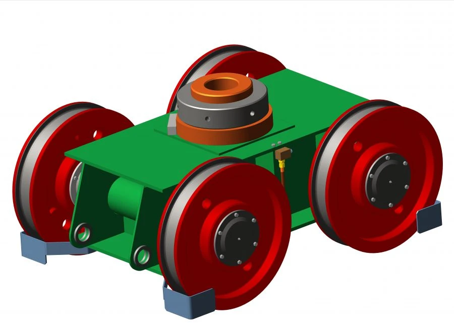 Non-Self-Propelled Slipway Trolley 11-TN14-800000.00.00