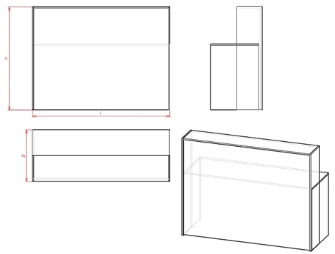 Reception Desk Series P.1 for Visitor Interaction