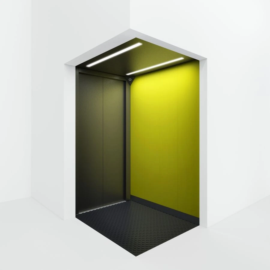 Electric Passenger Lift 450 kg, 2.5 m/s, EI60, Machine Room Included