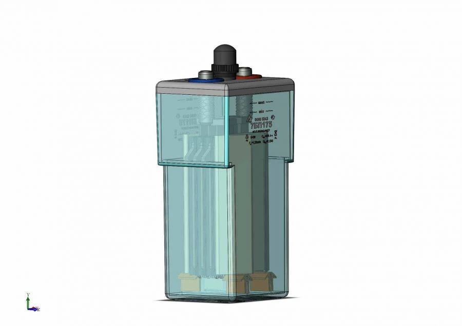 Lead Acid Stationary Battery 7BП175 (7GroE175)